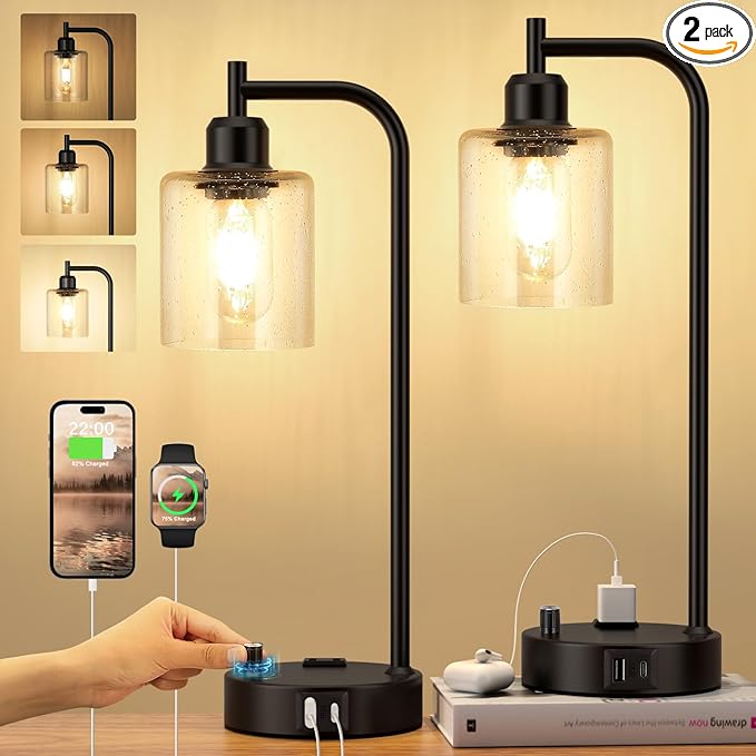 LumiForge™ Bedside Lamp