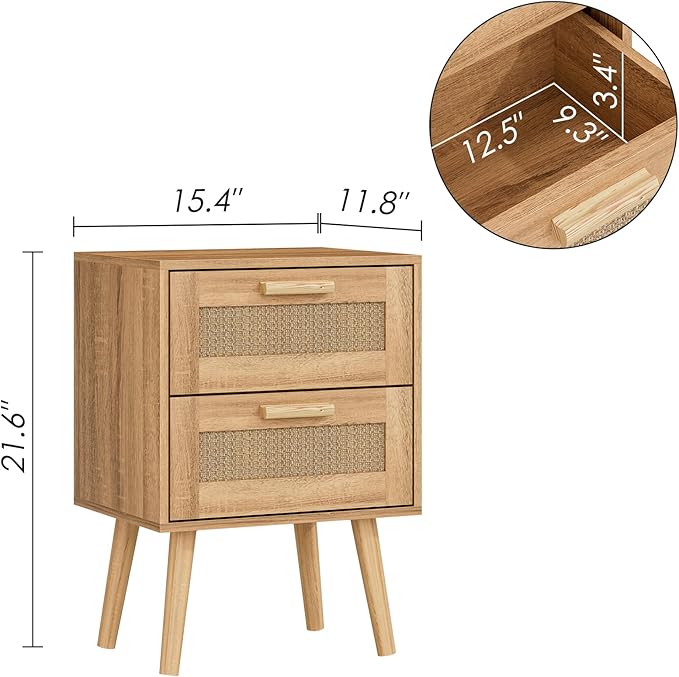 RattaLuxe™ Nightstand